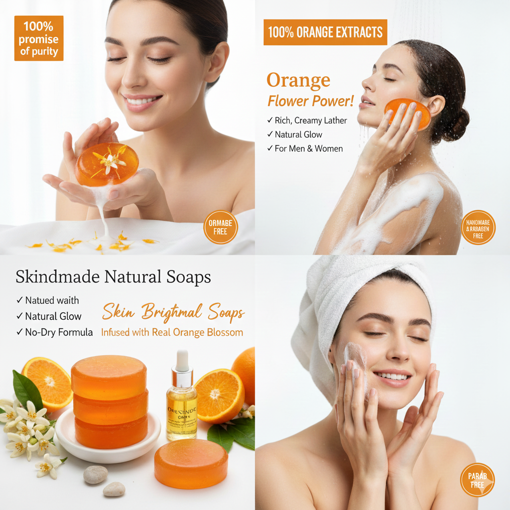 Orange soap