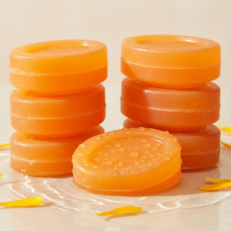 Orange soap